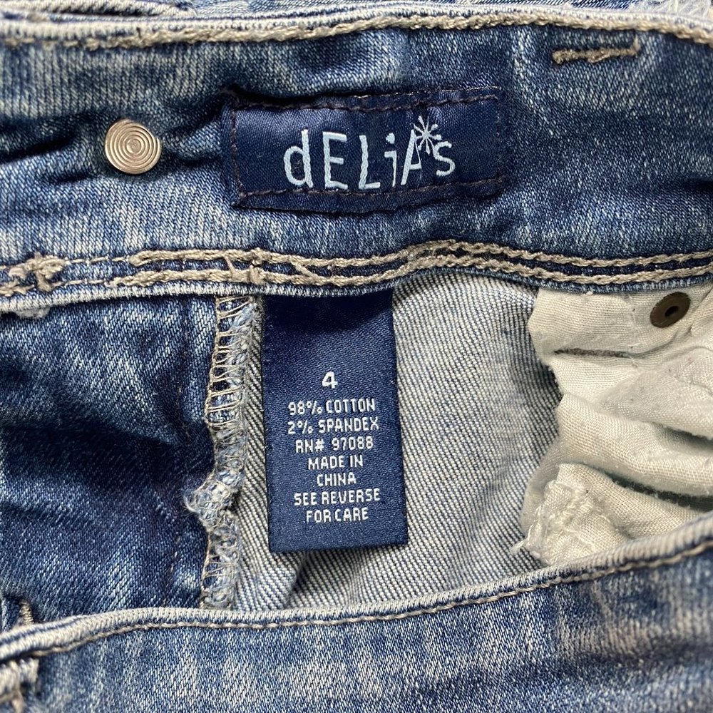 Delia*s Taylor Destructed Skinny Jeans - Picture 5 of 9